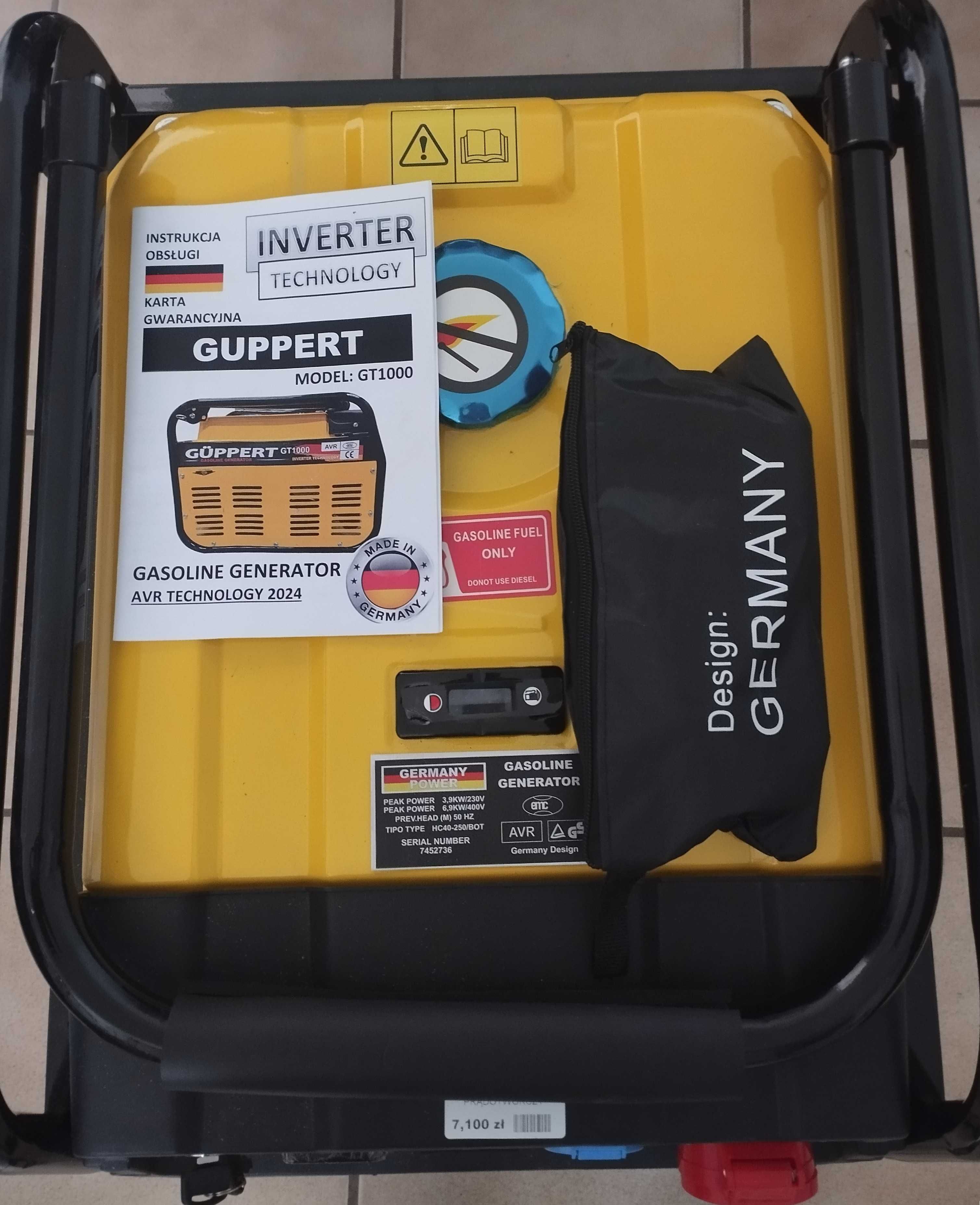 Agregat prądotwórczy Guppert GT 1000