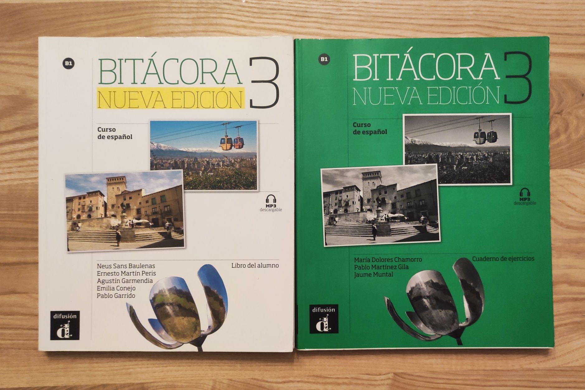 Bitácora 3 nueva edición zestaw podrecznik i ćwiczenia jak NOWE