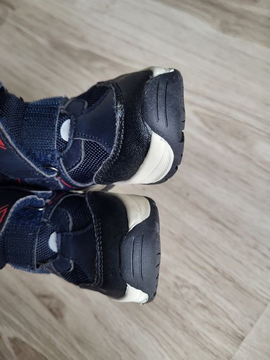 Buty chłopiec 21 dł wkladki 13 cm jesień ocieplane zima trzewiki