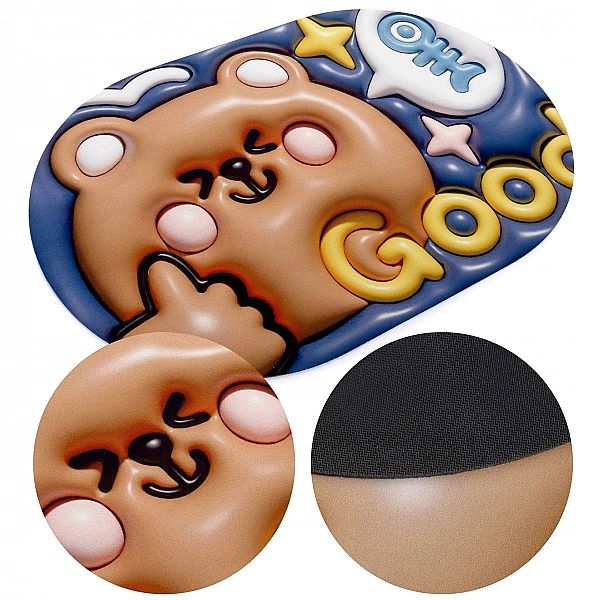 Mata Łazienkowa 3D Antypoślizgowa Chłonna Magic Dywanik Dziecięcy