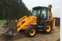Usługi koparko ładowarką Jcb 3cx prace ziemne wynajem