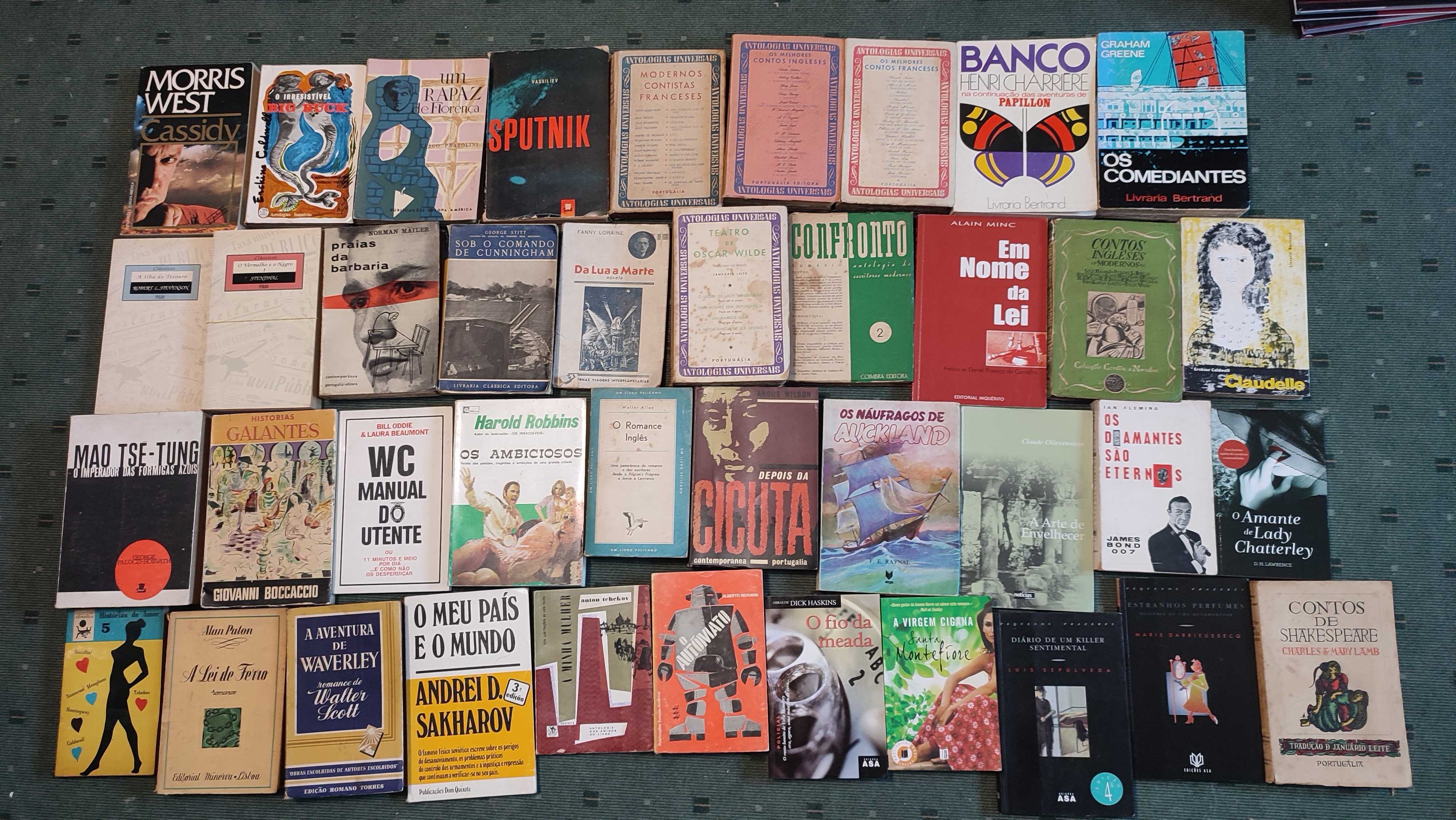 Literatura Autores Estrangeiros - cada 2 €