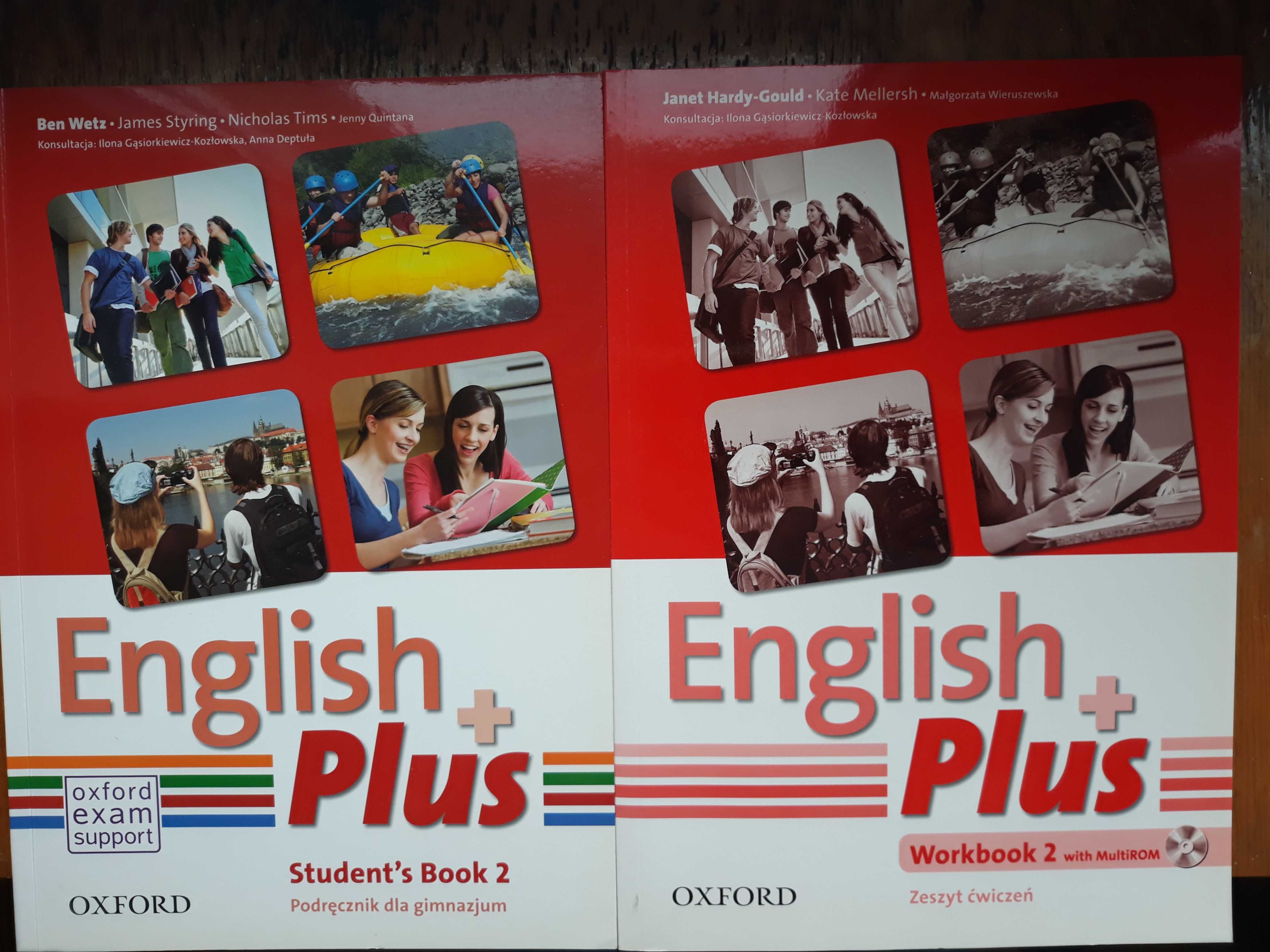 Klasa 7 English Plus podręcznik ćwiczenia komplet zestaw Oxford cd