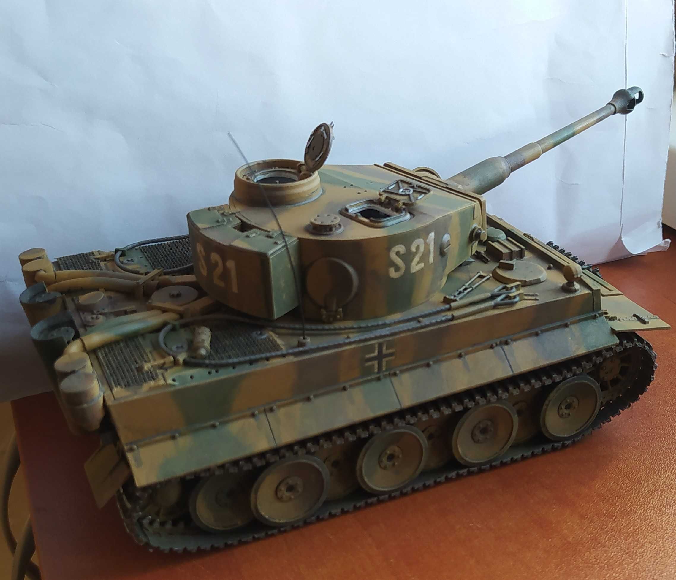 Czołg Tiger I Panzer VI 1:35 gotowy model, Kursk