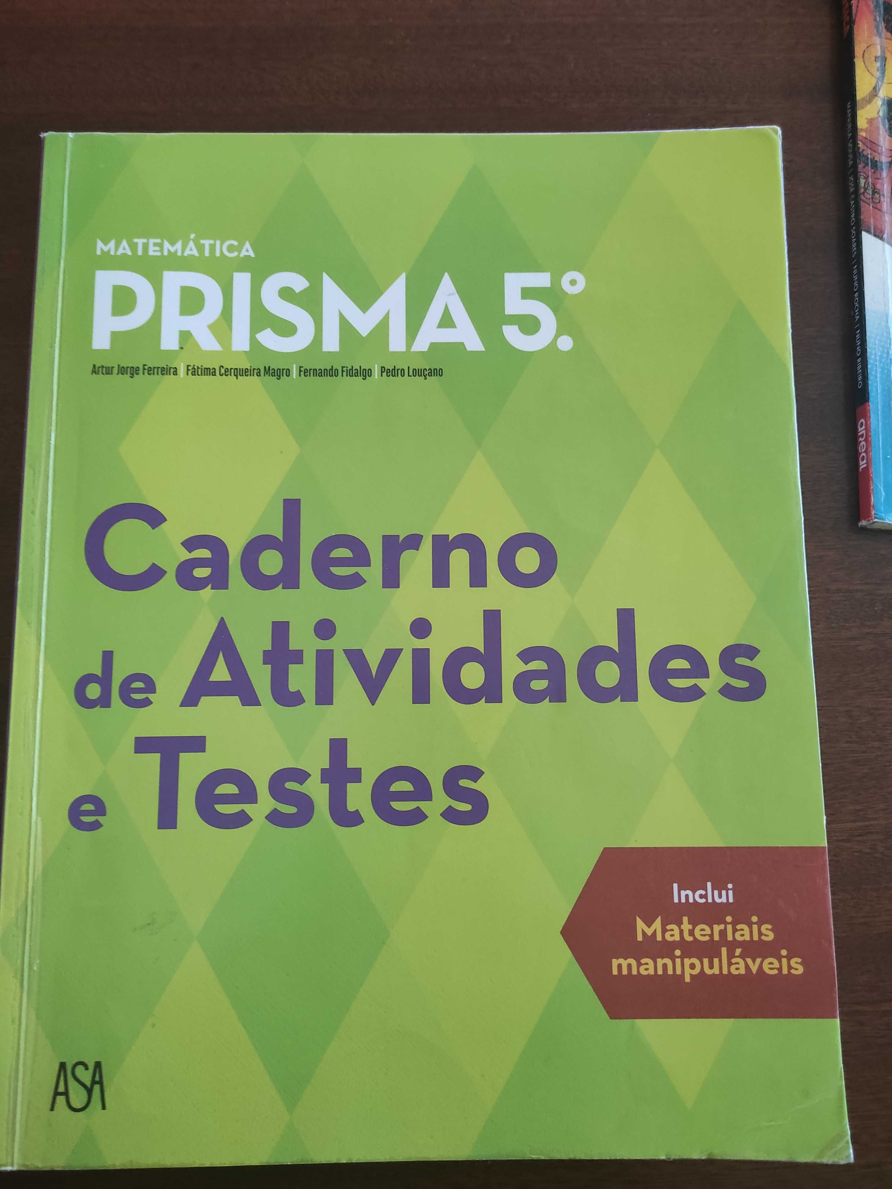 Cadernos de Exercícios  5 ano