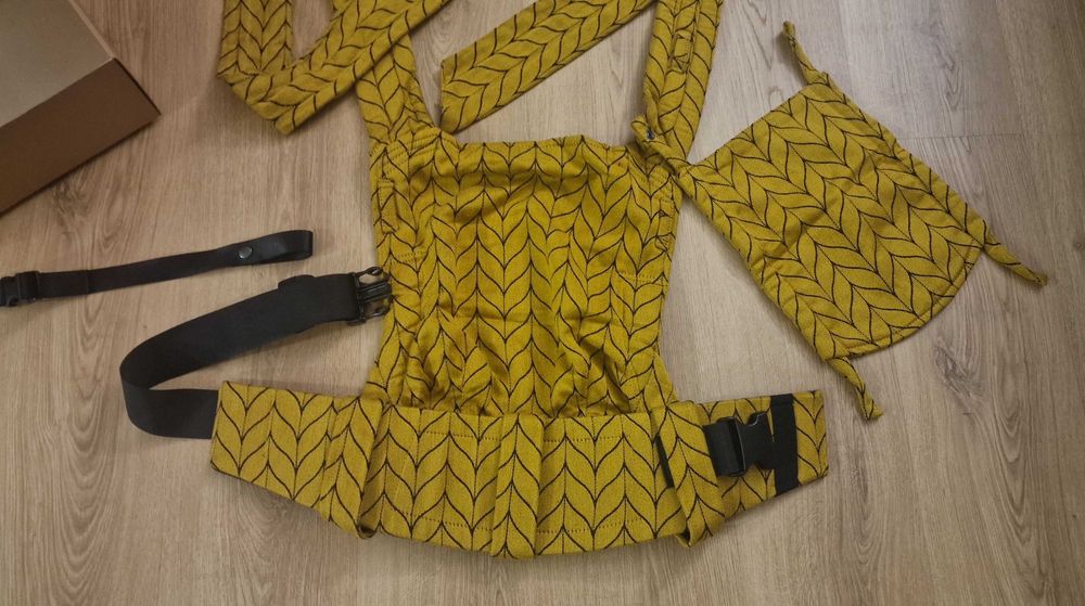 KAVKA handy - wiązane nosidełko - prawie jak nowe