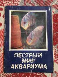 Тропические аквариумные рыбки цихлиды открытки СССР