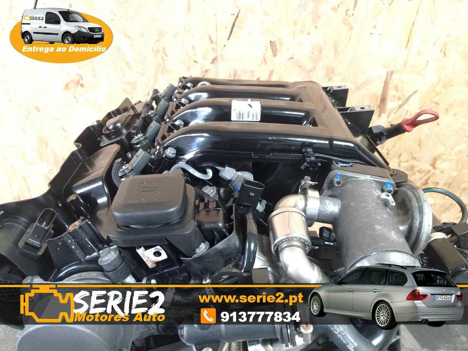 Motor BMW 320d 163cv E90 / E91 / E92 [ M47 204D4 ]