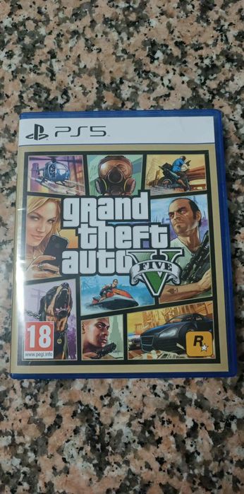 Jogo gta v ps5 novo