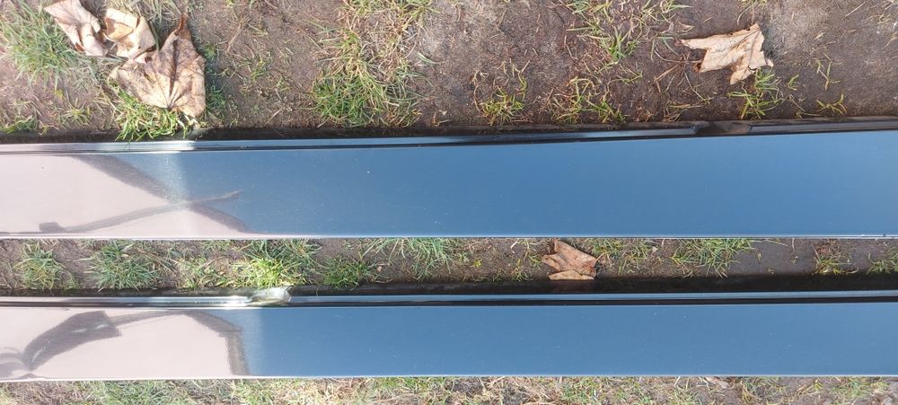 Progi nakladki progowe bmw e60 e61 black sapphire metallic