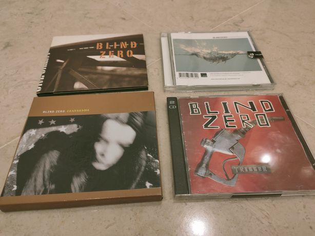 4 CDs originais dos Blind Zero