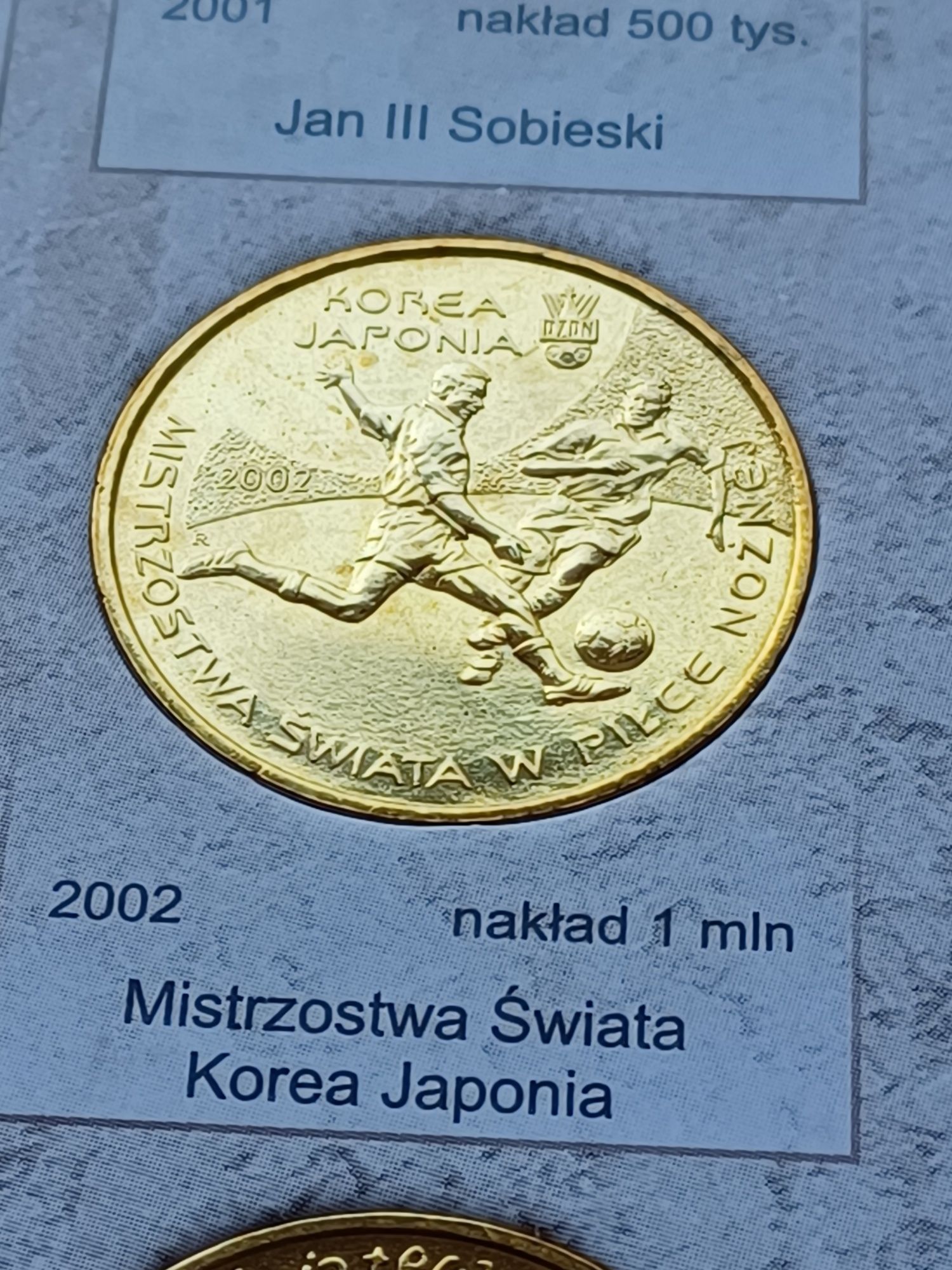 Zestaw monet 2 GN rocznik 2002