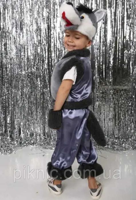 Костюм Зайчика Зайця Зайца Волка Вовка Мышонка Мишеня Котика Кота