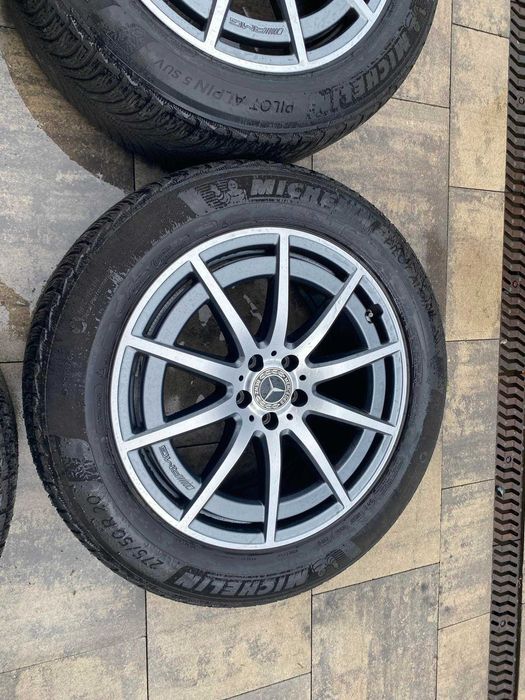 Oryginalne koła zimowe 20 Mercedes GLE 167 Michelin 275/50 R20 AMG