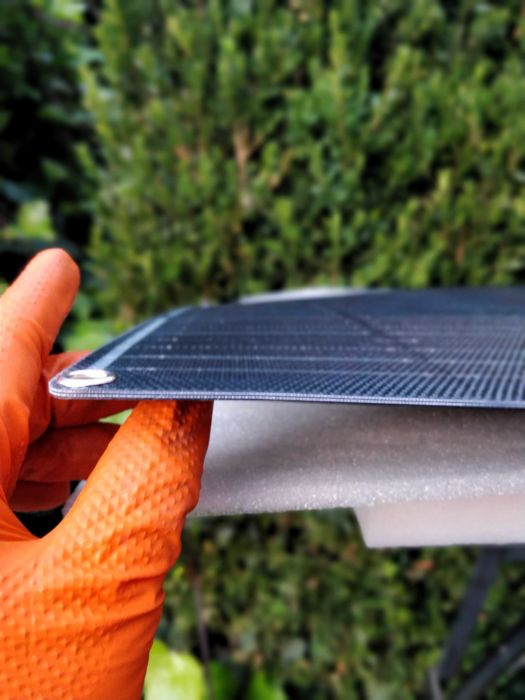 Painel Solar Flexível Monocristalino 100W – 12V Off-grid