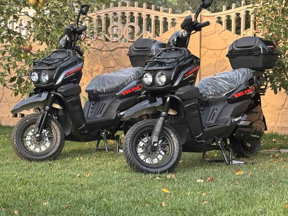 Електро скутер Corso  BLack Fury ( special ) 2800w LFP АКБ 72v40ah