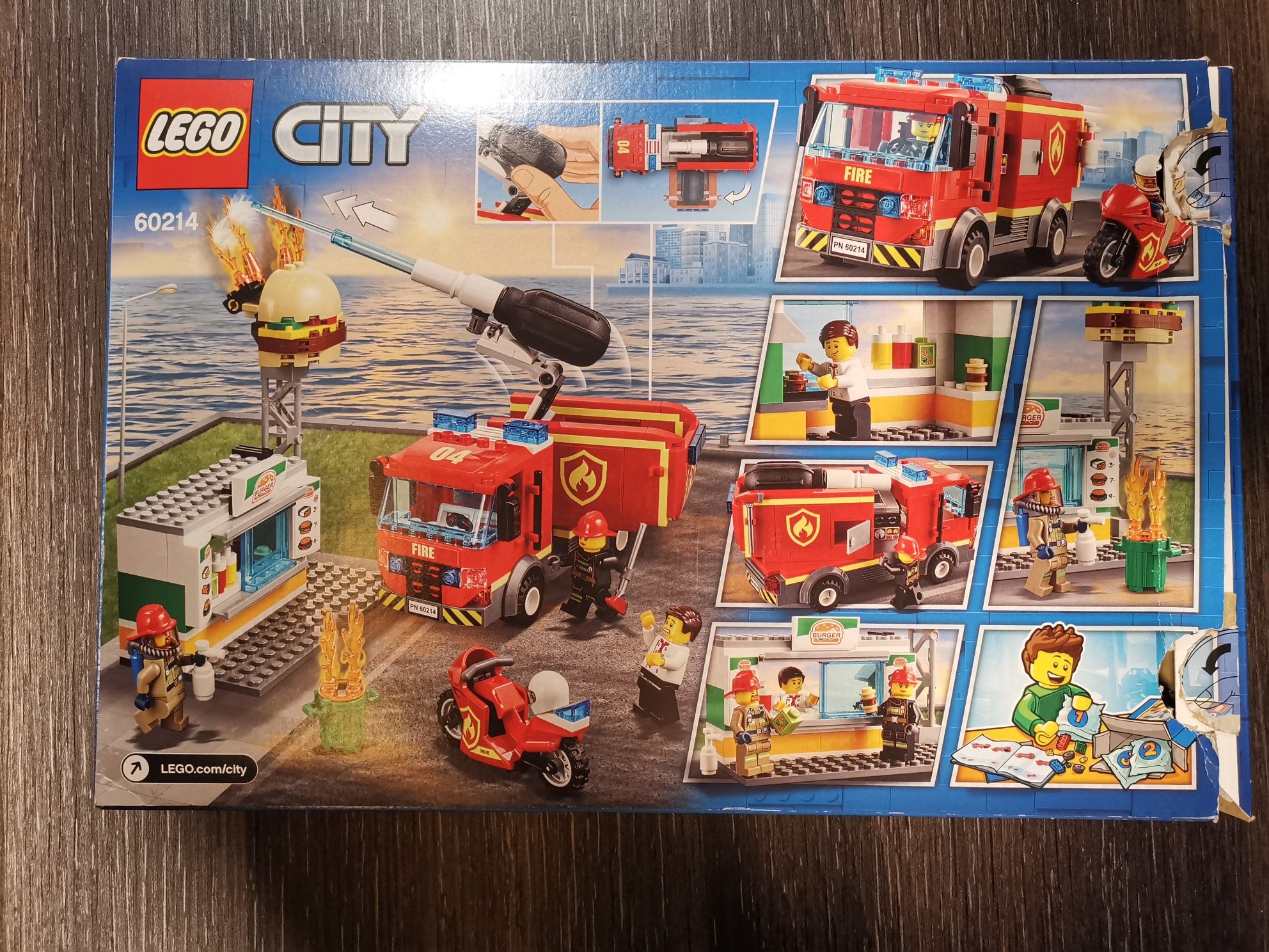 Lego City 60214 Na ratunek w płonącym barze