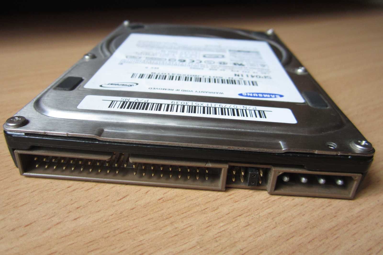 Жесткий диск Samsung 40Gb SP0411N IDE 3,5", Speed 7200 rpm, Smart OK