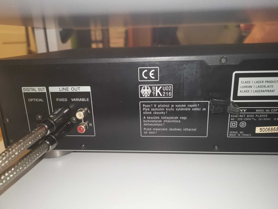 SONY odtwarzacz cd CDP-461