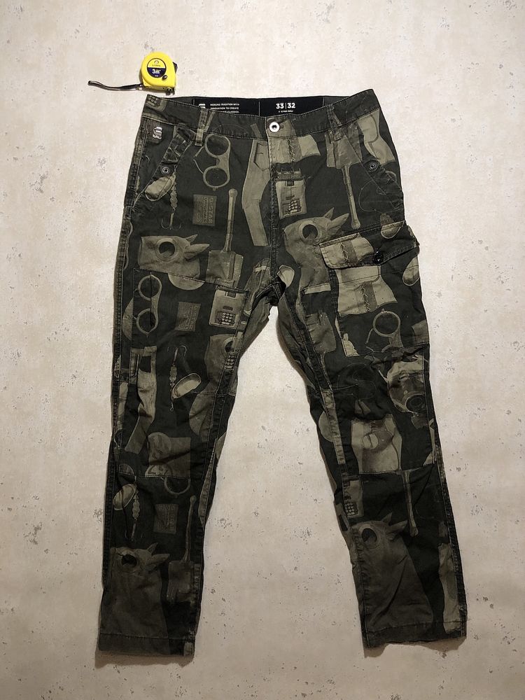 Штани G-Star Raw 3D cargo outdoor casual карго vintage