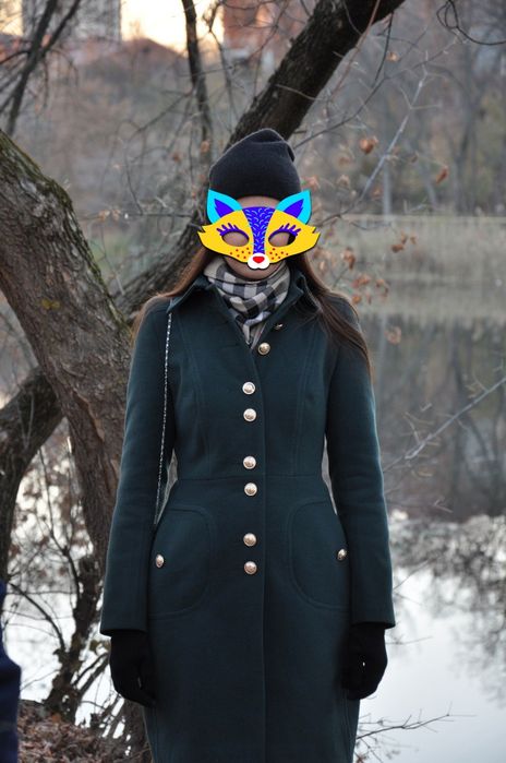 Пальто шерстяное женское Kornev