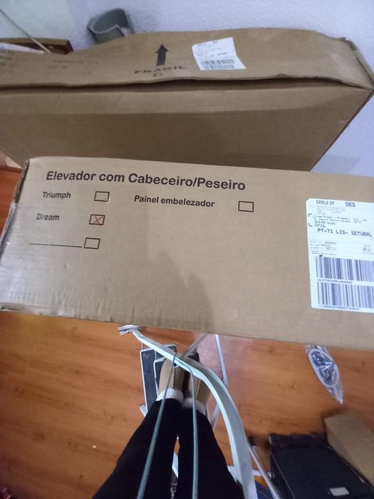 Cama De Elevar Elétrica Em Madeira Dream
