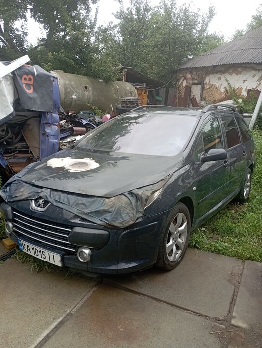 Продам peugeot 307 HDI після пожежі