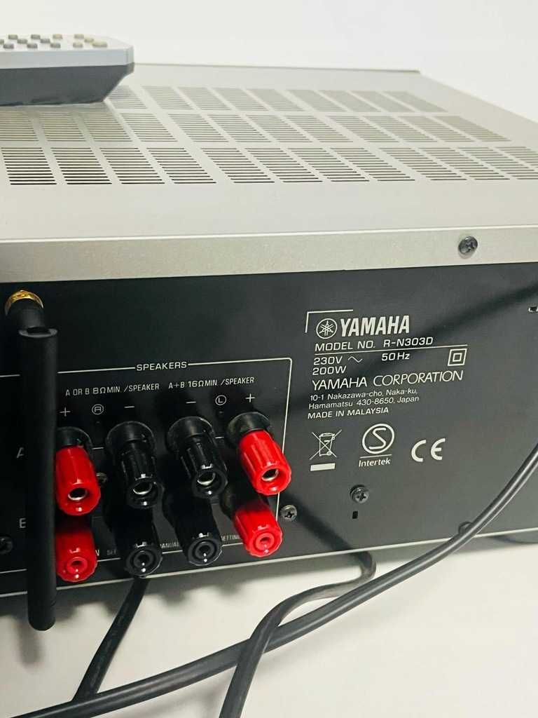 Amplituner Yamaha R-N303D 2.0 srebrny (907/25)