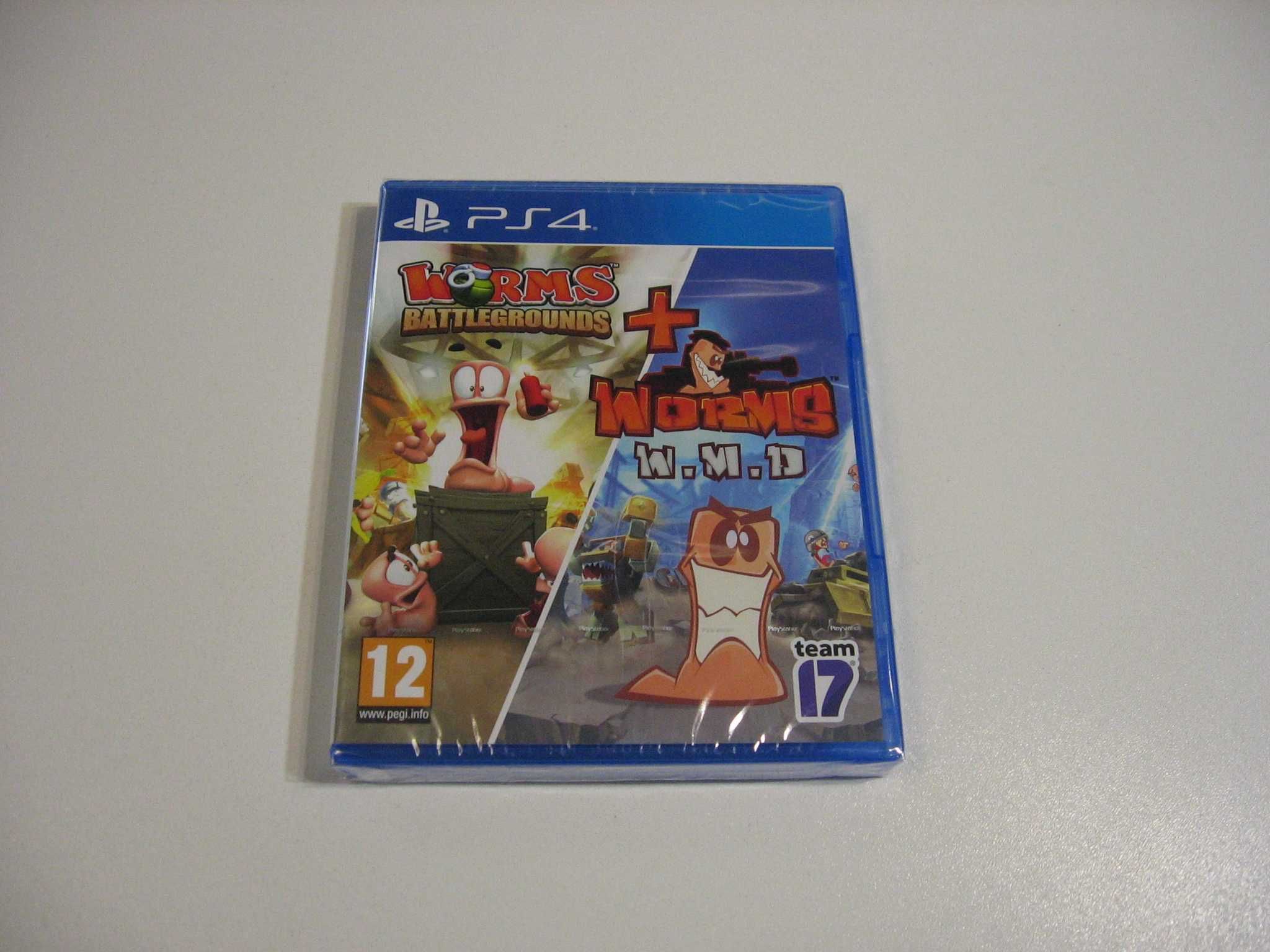 Worms Battlegrounds + Worms W.M.D PL - GRA Ps4 - Opole 4070