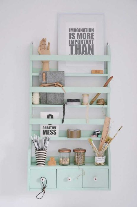 Półka na książki , regalik Ahojhome, woodszczescia