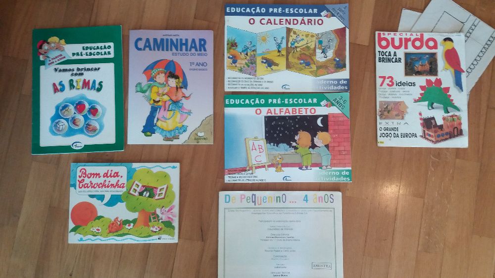 Livros Didácticos Jogos Infantis e Actividades para Crianças