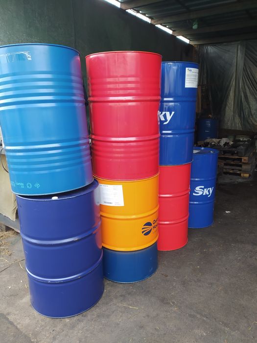 Бочки б/в 200-220л, 2 корки, Чисті