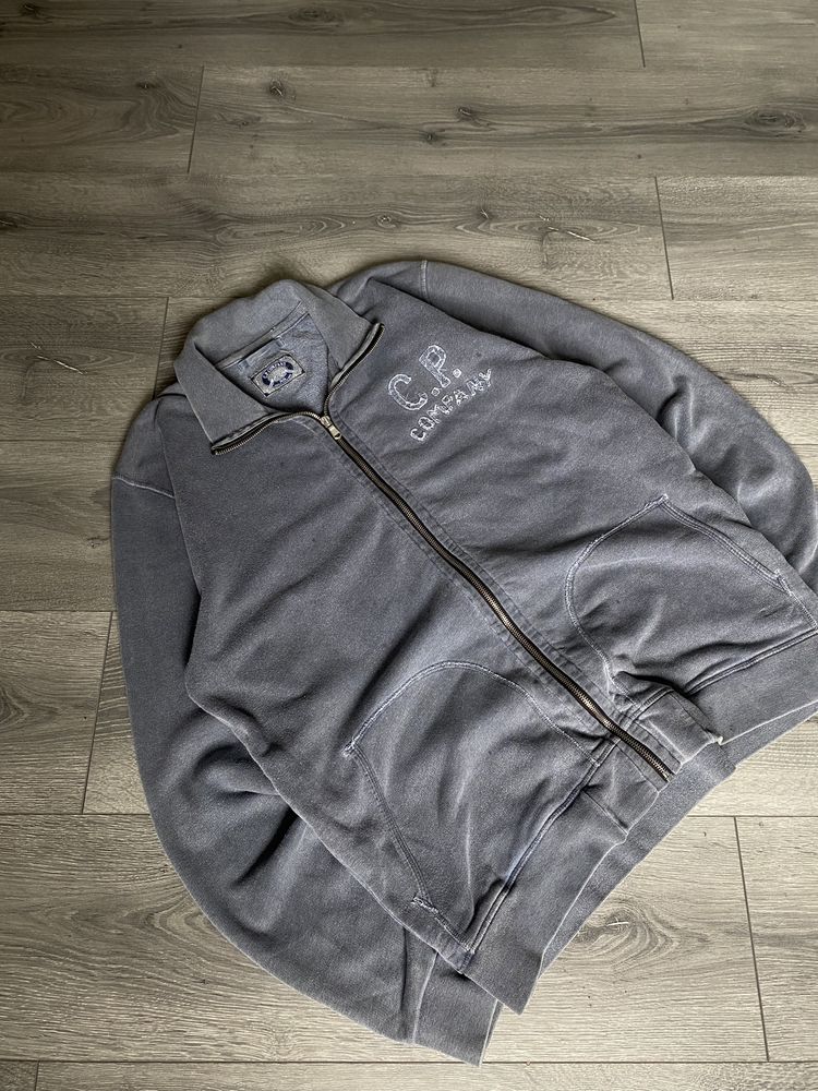 Винтажная зип худи cp company