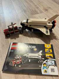 Lego Creator 3w1 Transporter promu kosmicznego 31091