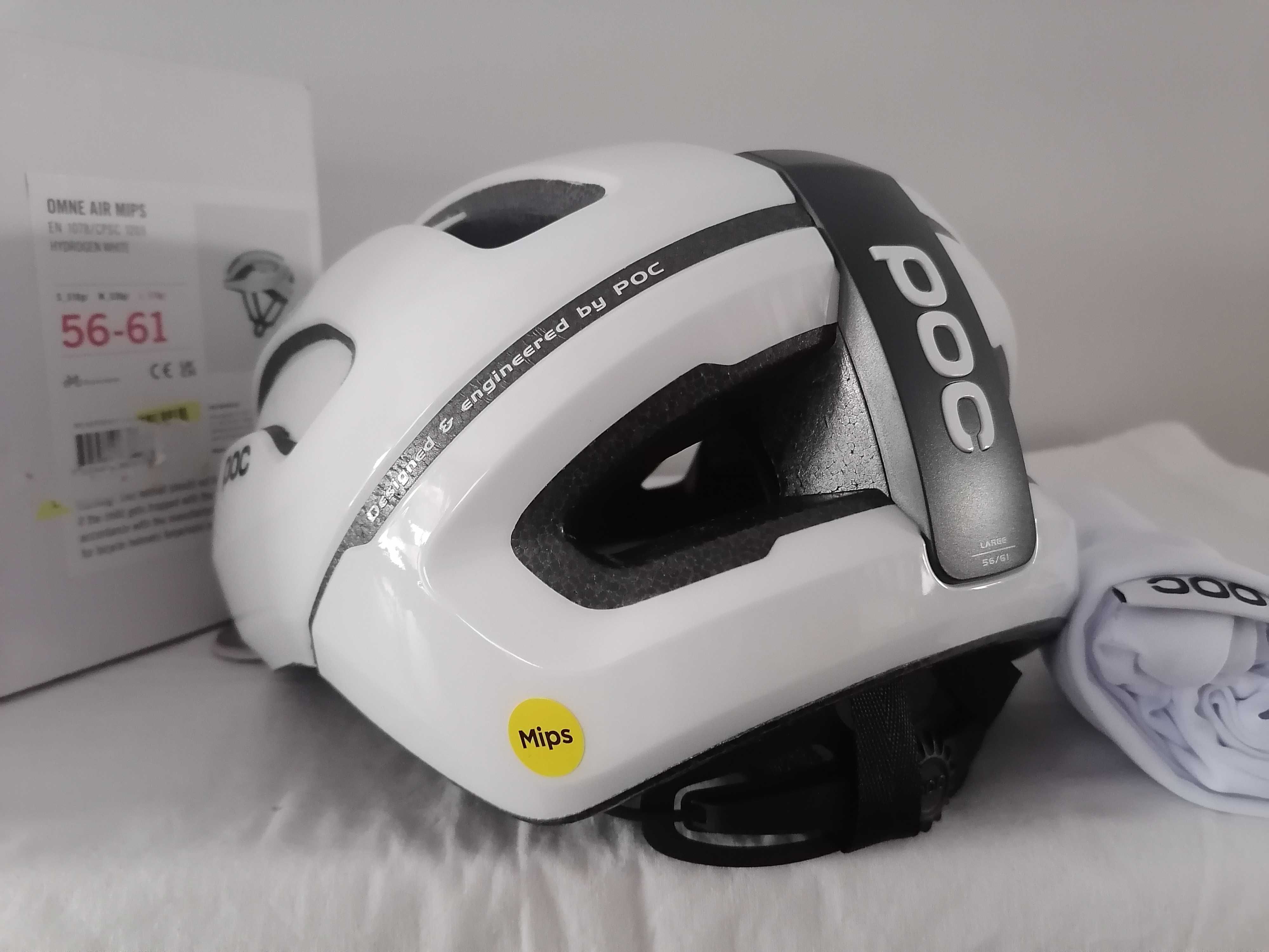 Kask rowerowy Poc Omne Air Mips Hydrogen White L 56-61cm