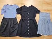 3 sukienki 158/164 Reserved Bershka H&M
