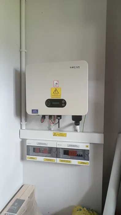 Instalacja fotowoltaika 8kW, Hybryda 10kW magazyn energii 10kWh