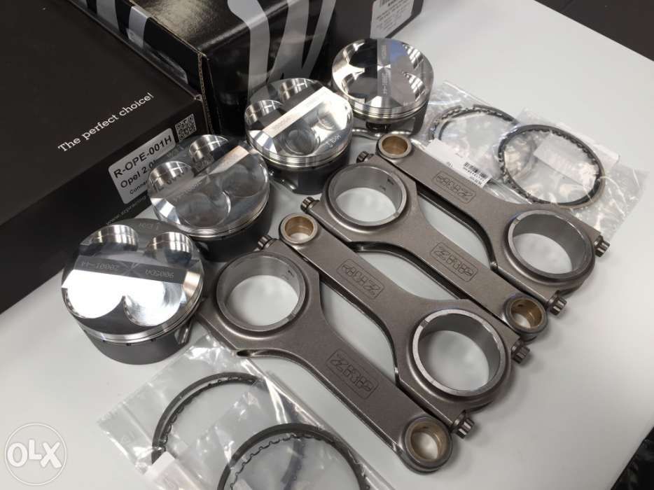 Pistons wossner bielas zrp astra calibra kadett vectra 2.0L 16v