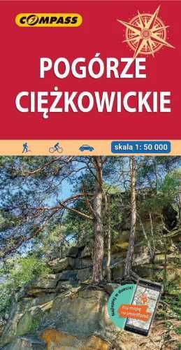 Mapa - Pogórze Ciężkowickie 1:50 000 - praca zbiorowa