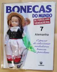 Bonecas do Mundo em porcelana