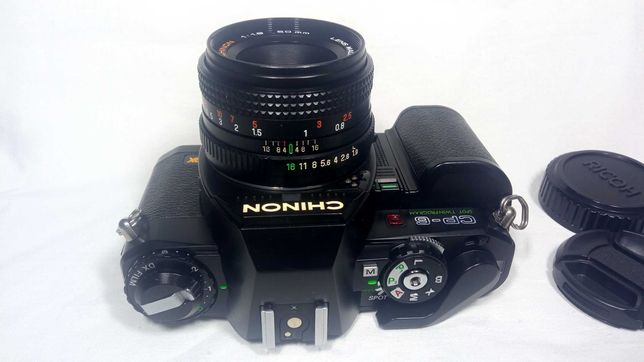 Пленочный фотоаппарат Pentax Chinon Program AE PK 50mm 1.9