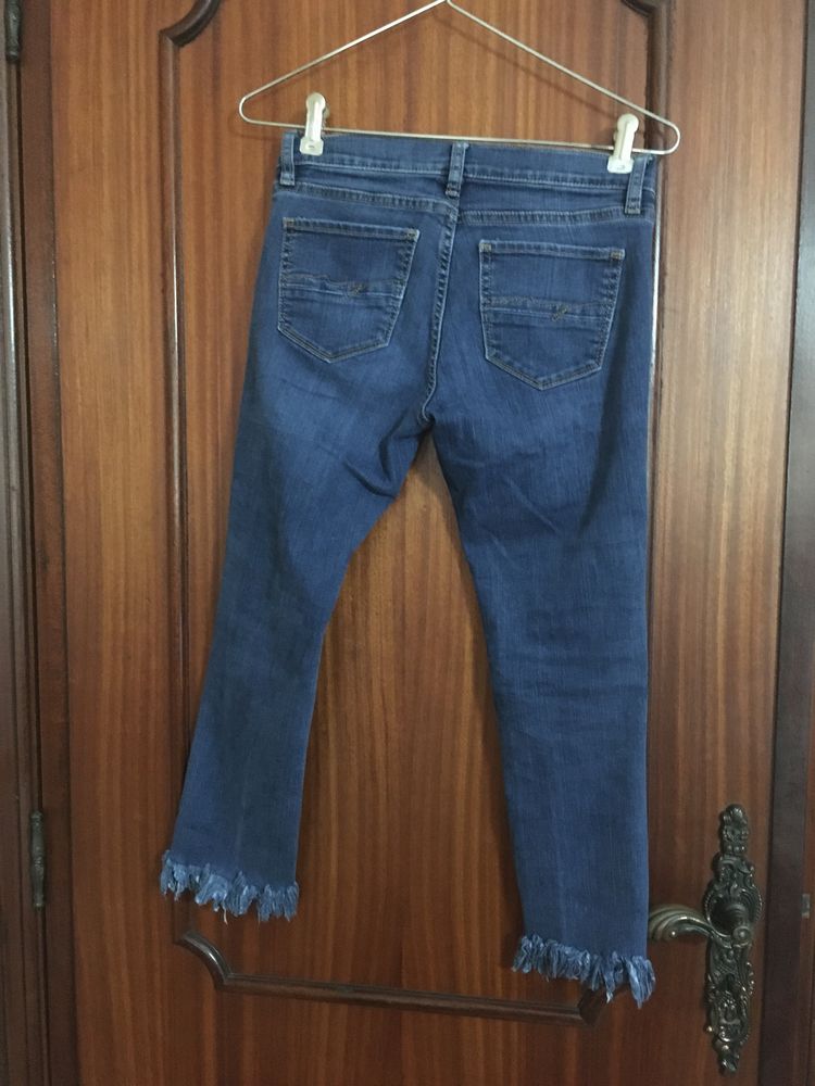 Calça ganga tam 30 como novas