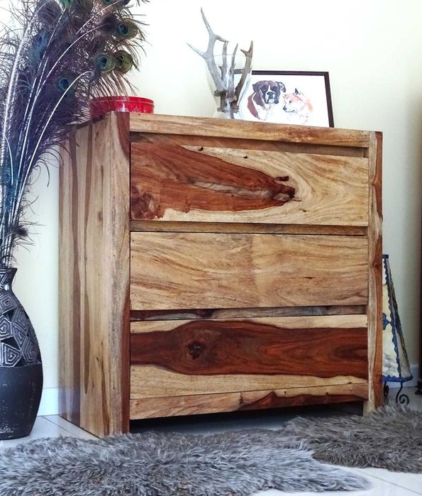 Szafka / bieliźniarka z litego drewna  - AlmiDecor