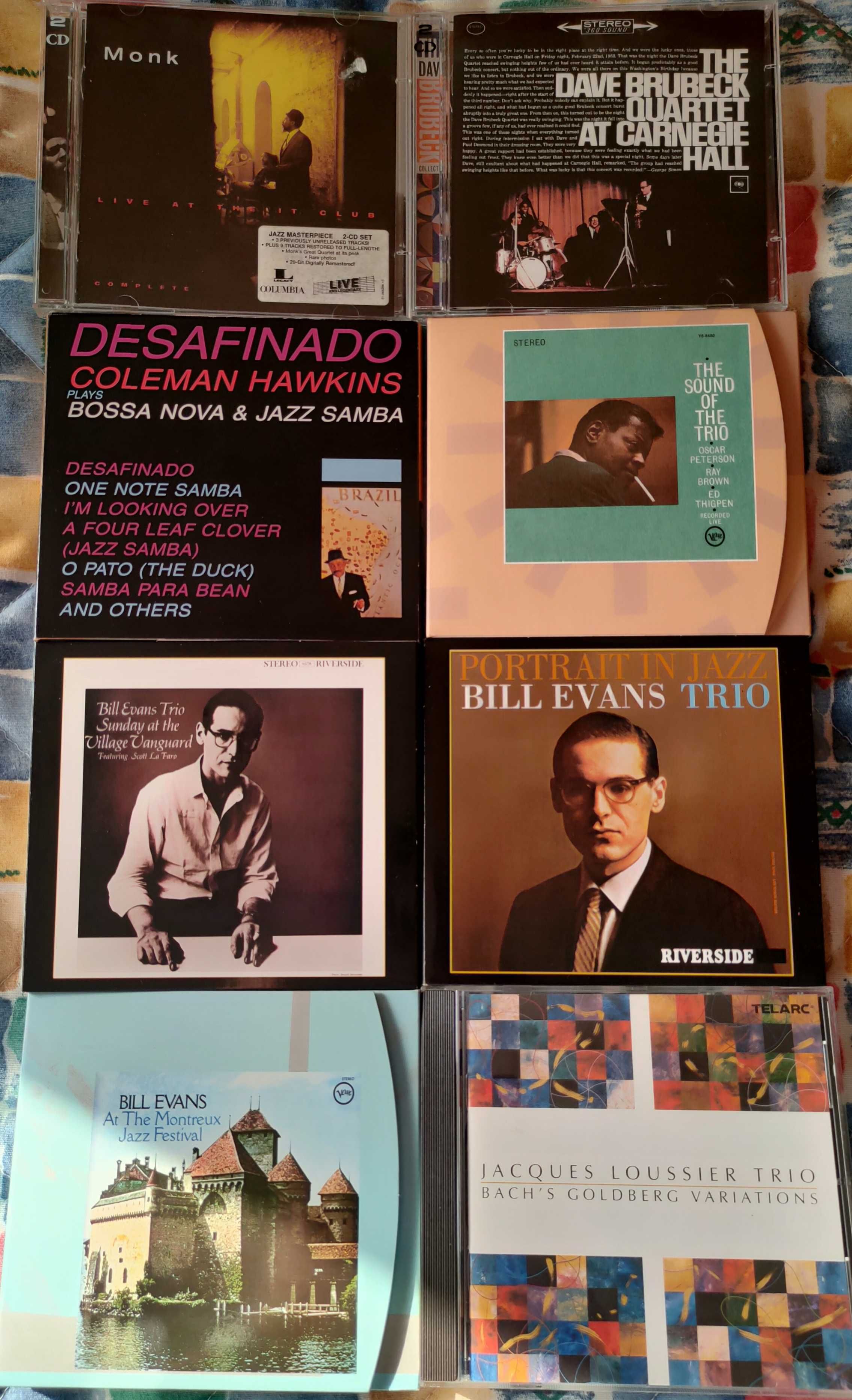 9 cd's de Jazz originais