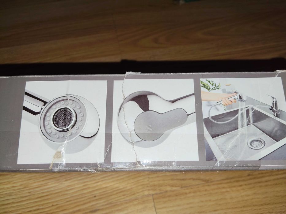 Torneira com mangueira extraivel