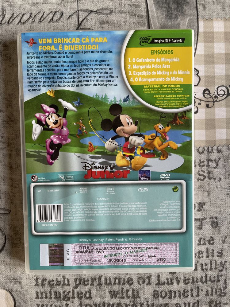 Filmes/ DVDs A casa do Mickey Mouse