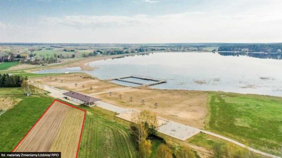 Działka inwestycyjna przy zalewie w Miedznej Murowanej