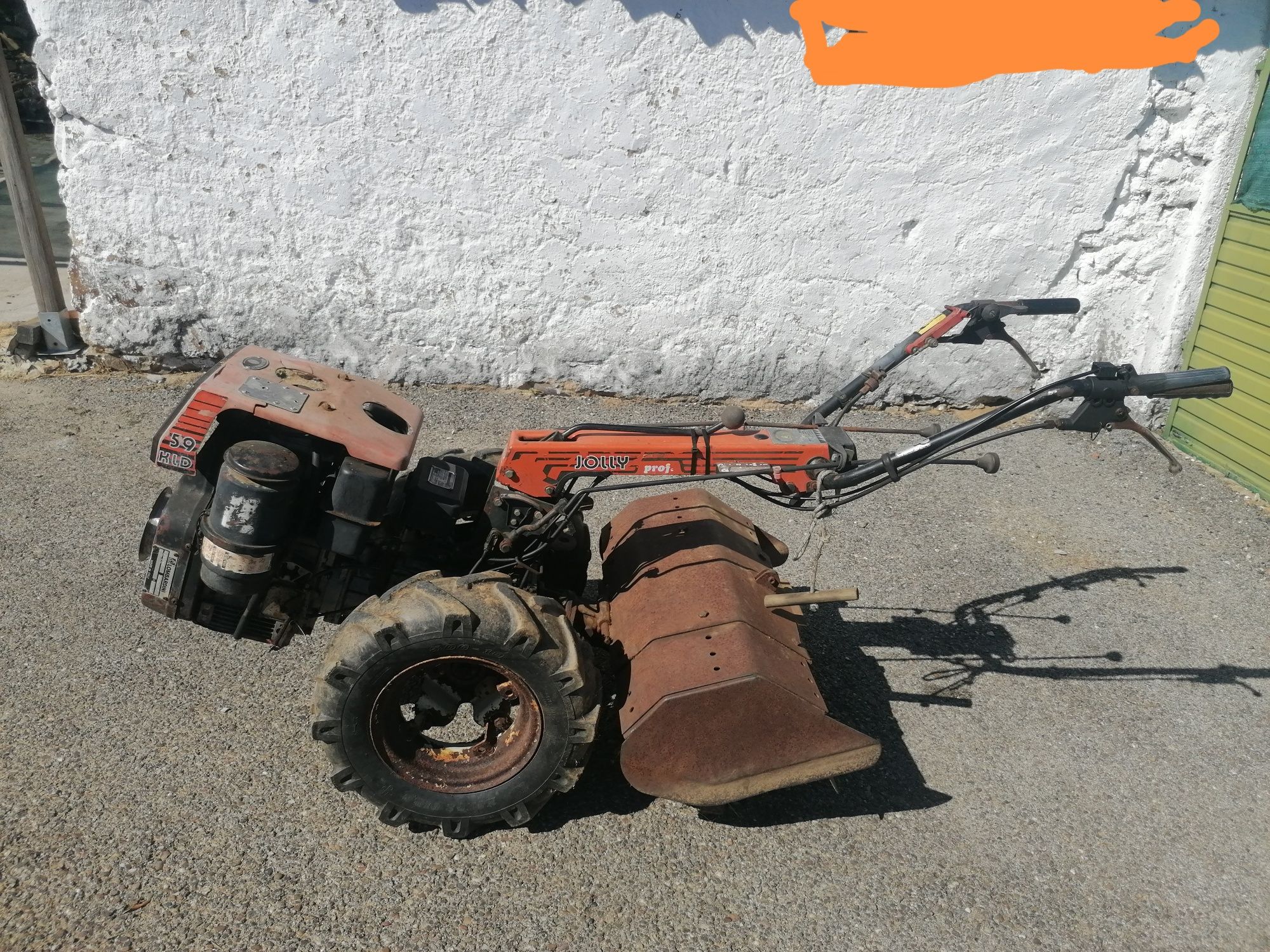 Motocultivador goldoni jolly 59 KLD 10 cvs diesel