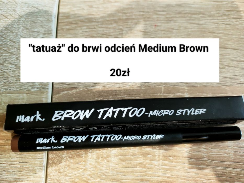 Avon tatuaż do brwi odcień Medium Brown