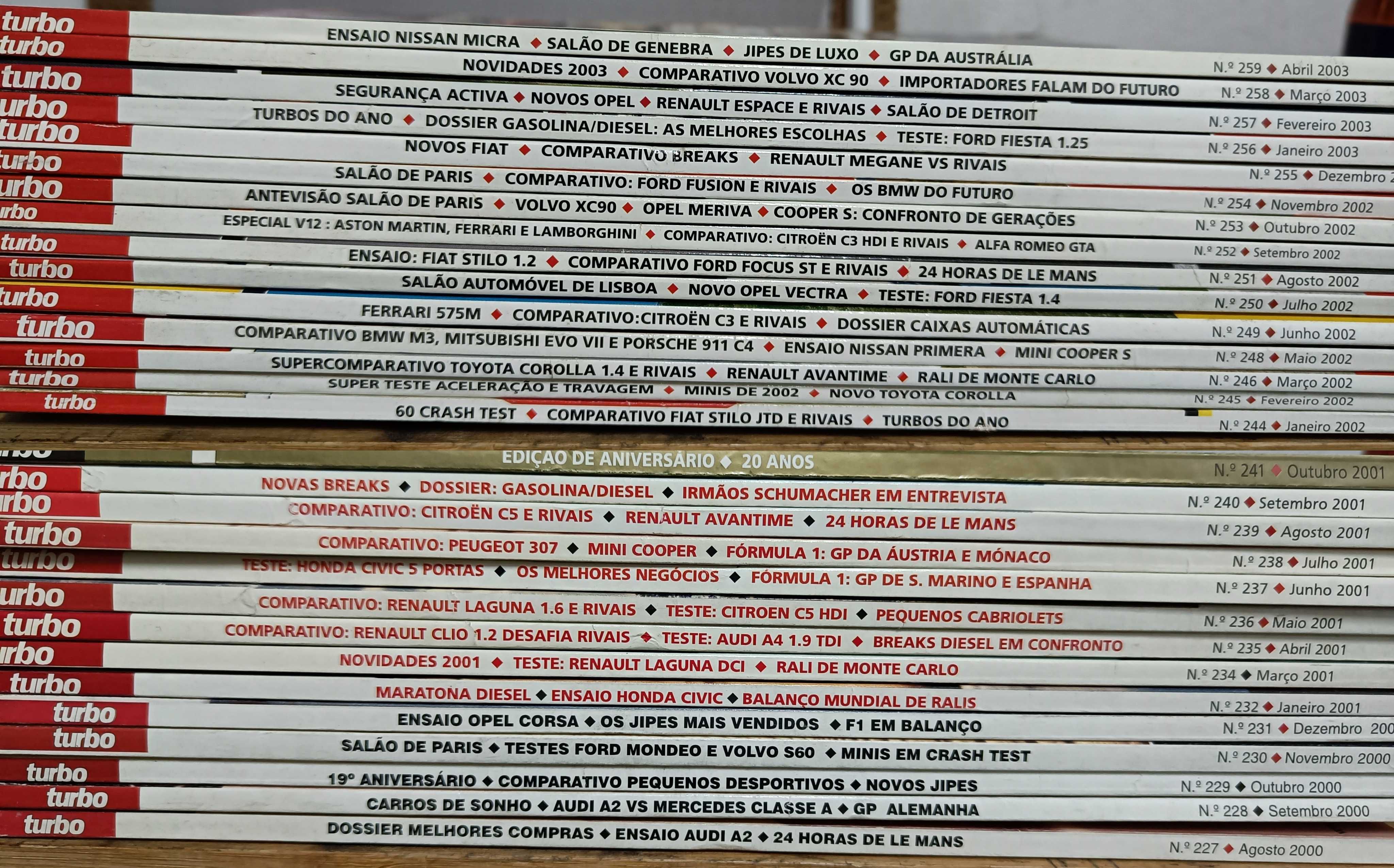 Revistas Turbo e AutoMagazine